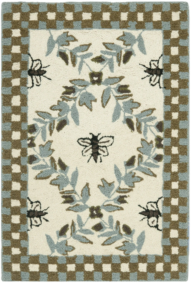 Safavieh Chelsea 1'-8" x 2'-6" Rug in Ivory / Light Blue