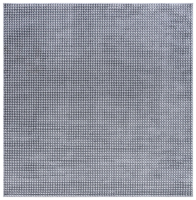 Safavieh Slate 700 6'-7" x 6'-7" Rug in Grey / Ivory Black