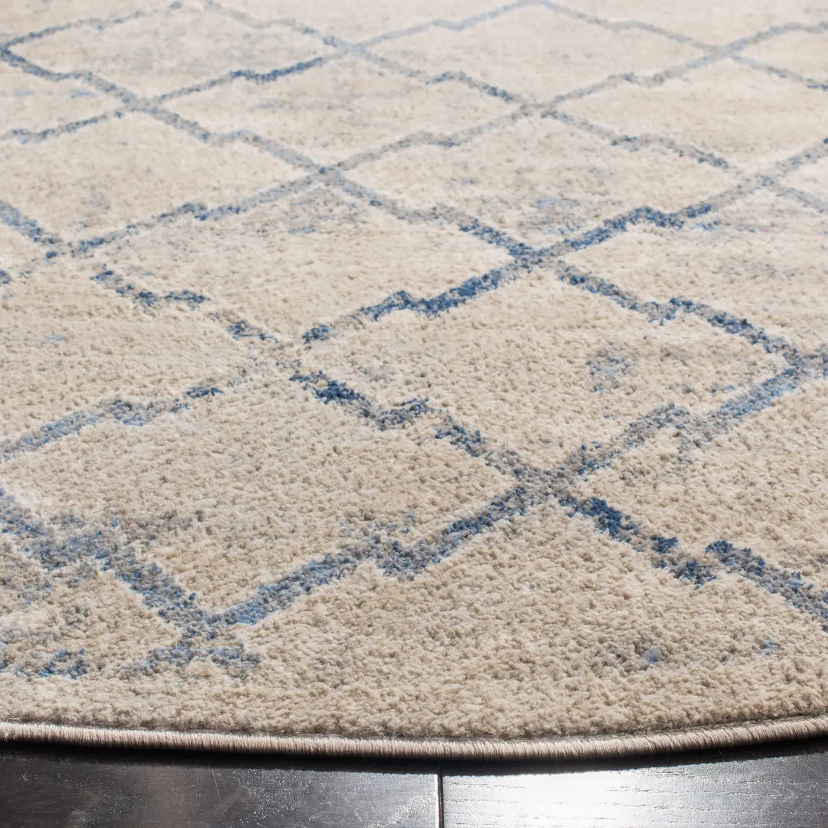 Safavieh Brentwood 10'-0" x 10'-0" Rug in Light Grey / Blue