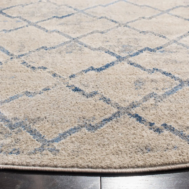 Safavieh Brentwood 10'-0" x 10'-0" Rug in Light Grey / Blue