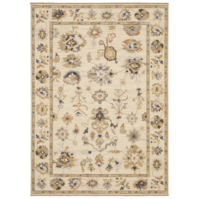 Oriental Weavers Sphinx Acacia ACA13 Tan Rugs - main flat
