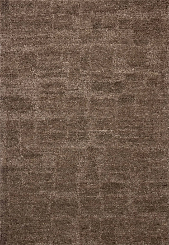 Loloi Hartley HRT-04 Brown / Mocha Rug - main flat