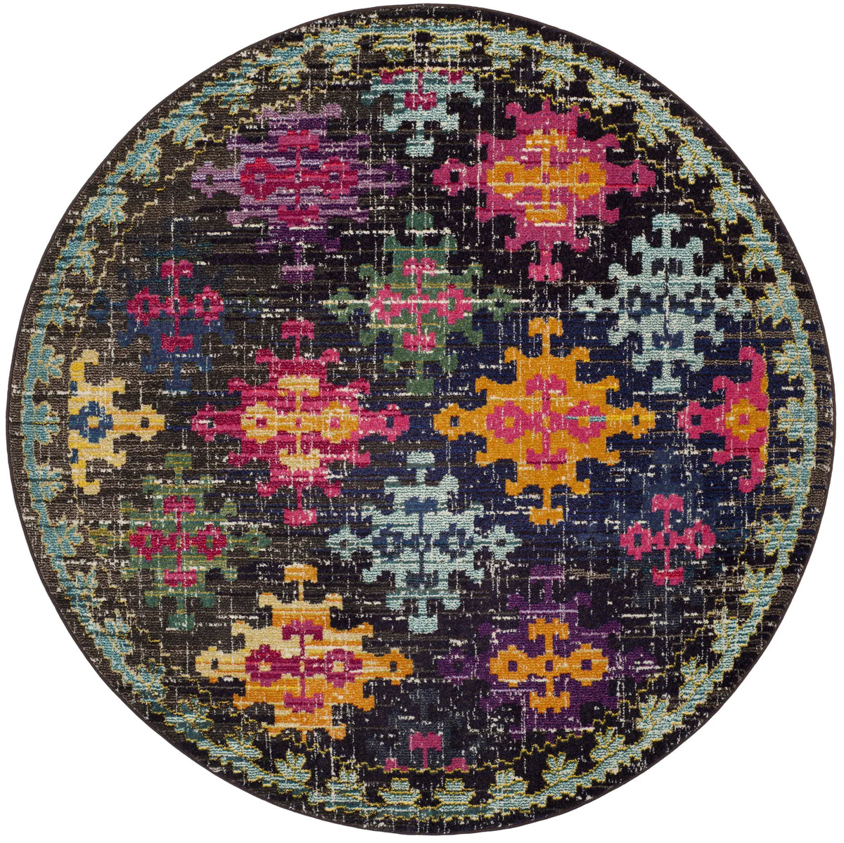 Safavieh Monaco 6'-7" x 6'-7" Rug in Multi