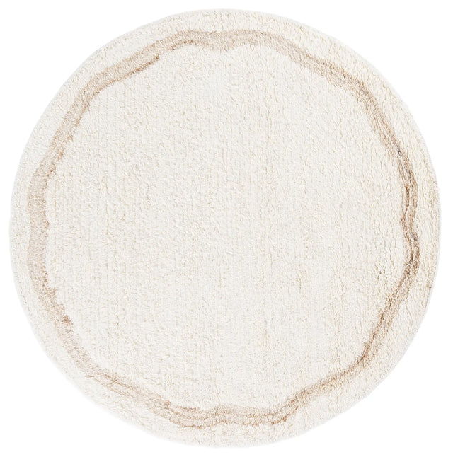 Safavieh Casablanca 6'-0" x 6'-0" Rug in Beige / Ivory