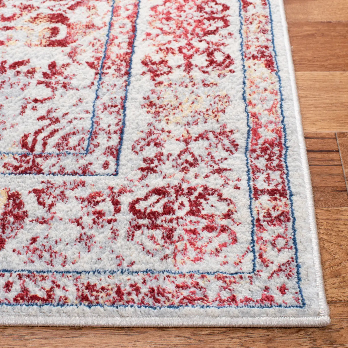 Safavieh Brentwood 4'-0" x 6'-0" Rug in Ivory / Red