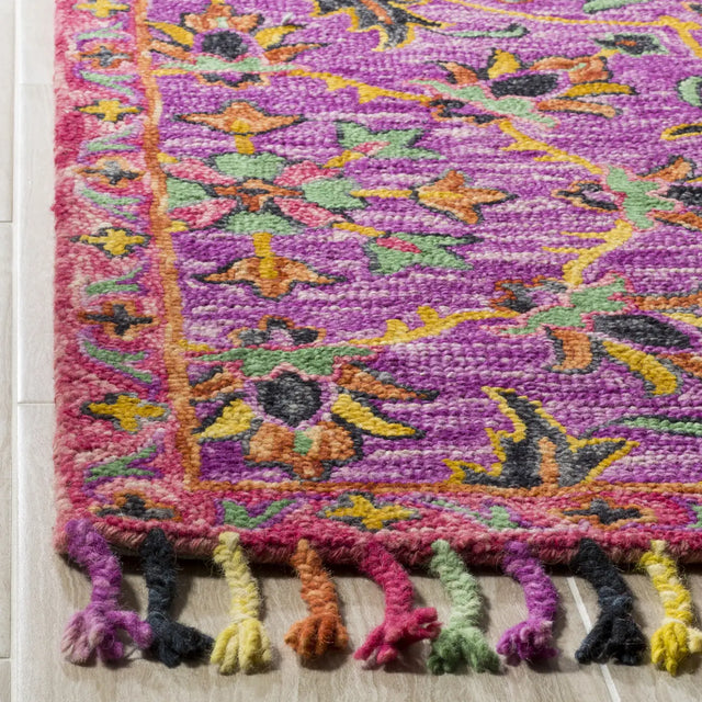Safavieh Blossom 5'-0" x 8'-0" Rug in Purple / Multi