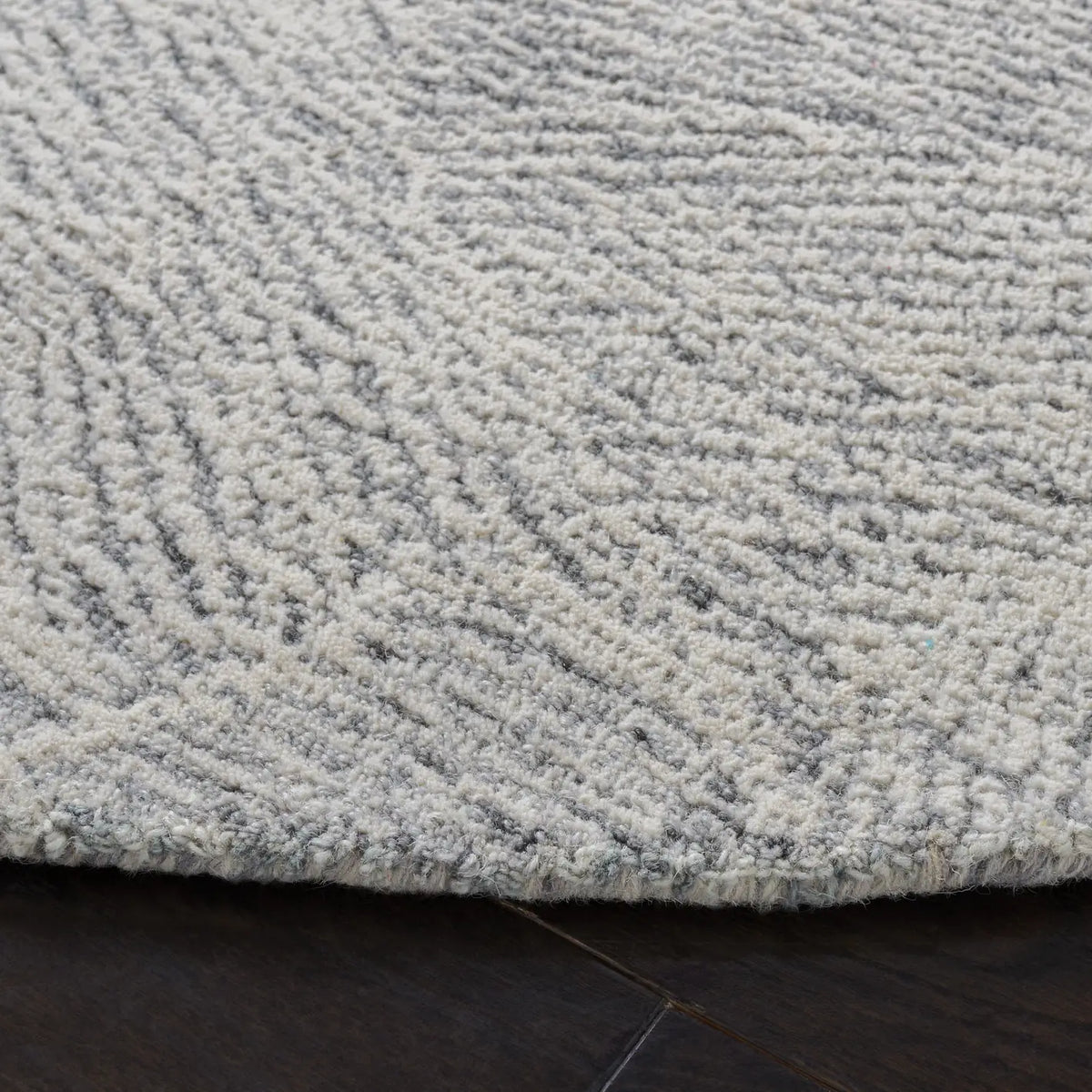 Safavieh Metro 6'-0" x 6'-0" Rug in Dark Grey / Ivory