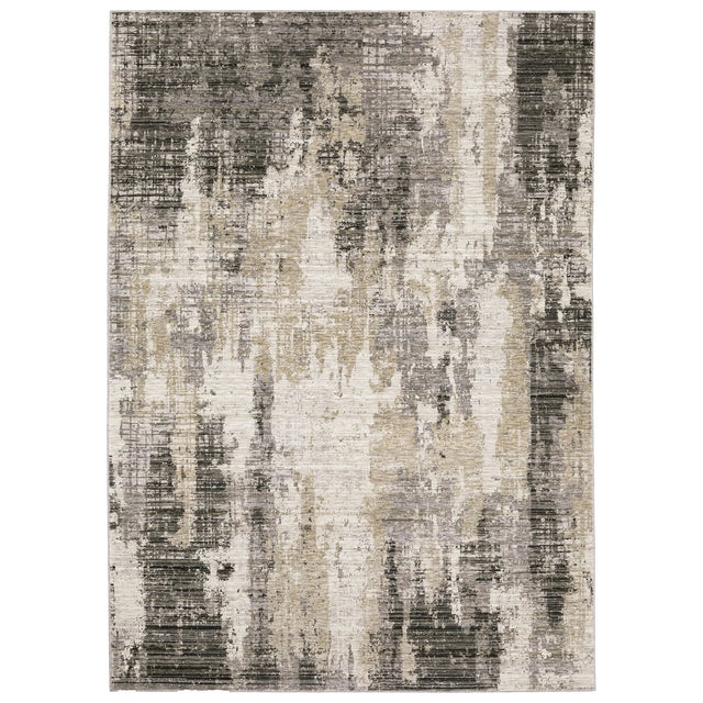 Oriental Weavers Sphinx Nebulous 4151N Grey/ Beige Rugs - main flat