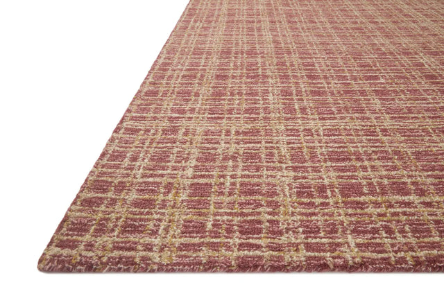 Chris Loves Julia x Loloi Polly POL-03 Berry / Natural Rug - rug corner