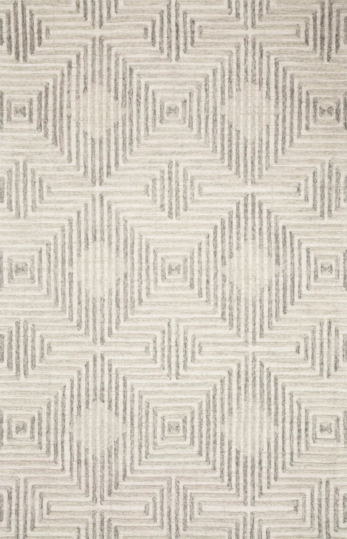 Loloi Ehren Ehr-02 Grey / Silver Rugs - main flat