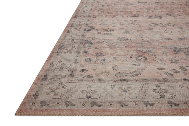 Loloi Hathaway Hth-06 Blush/Multi Rugs - rug corner