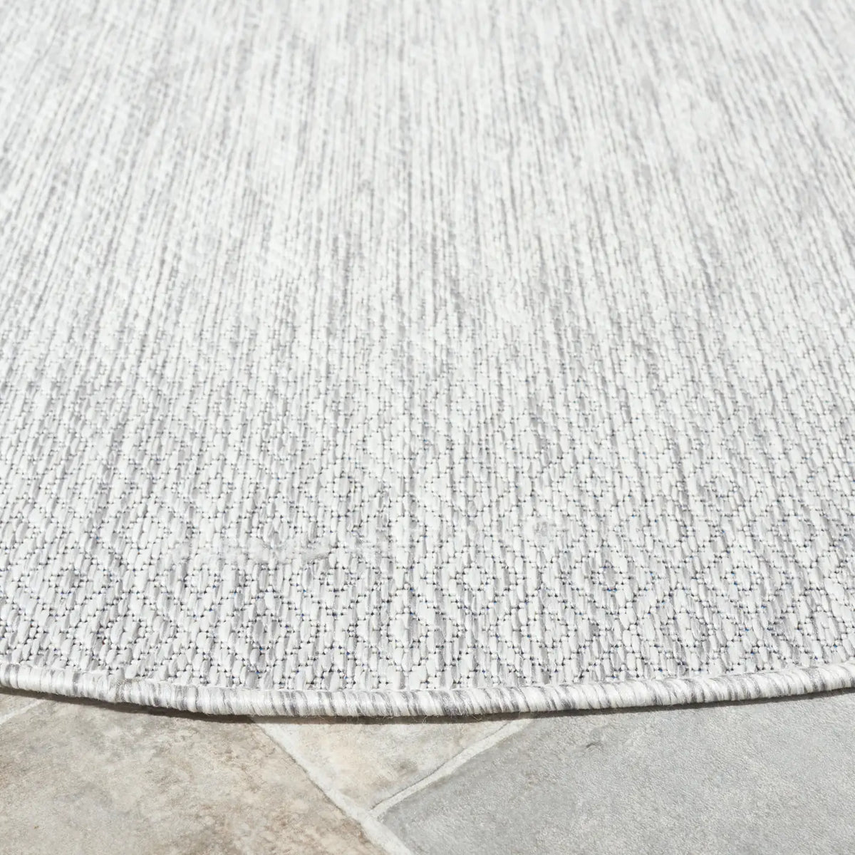 Safavieh Courtyard 5'-3" x 5'-3" Rug in Grey / Grey