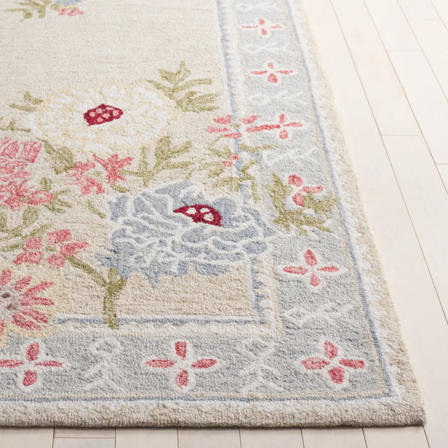 Safavieh Jardin 2'-3" x 8'-0" Rug in Beige / Pink