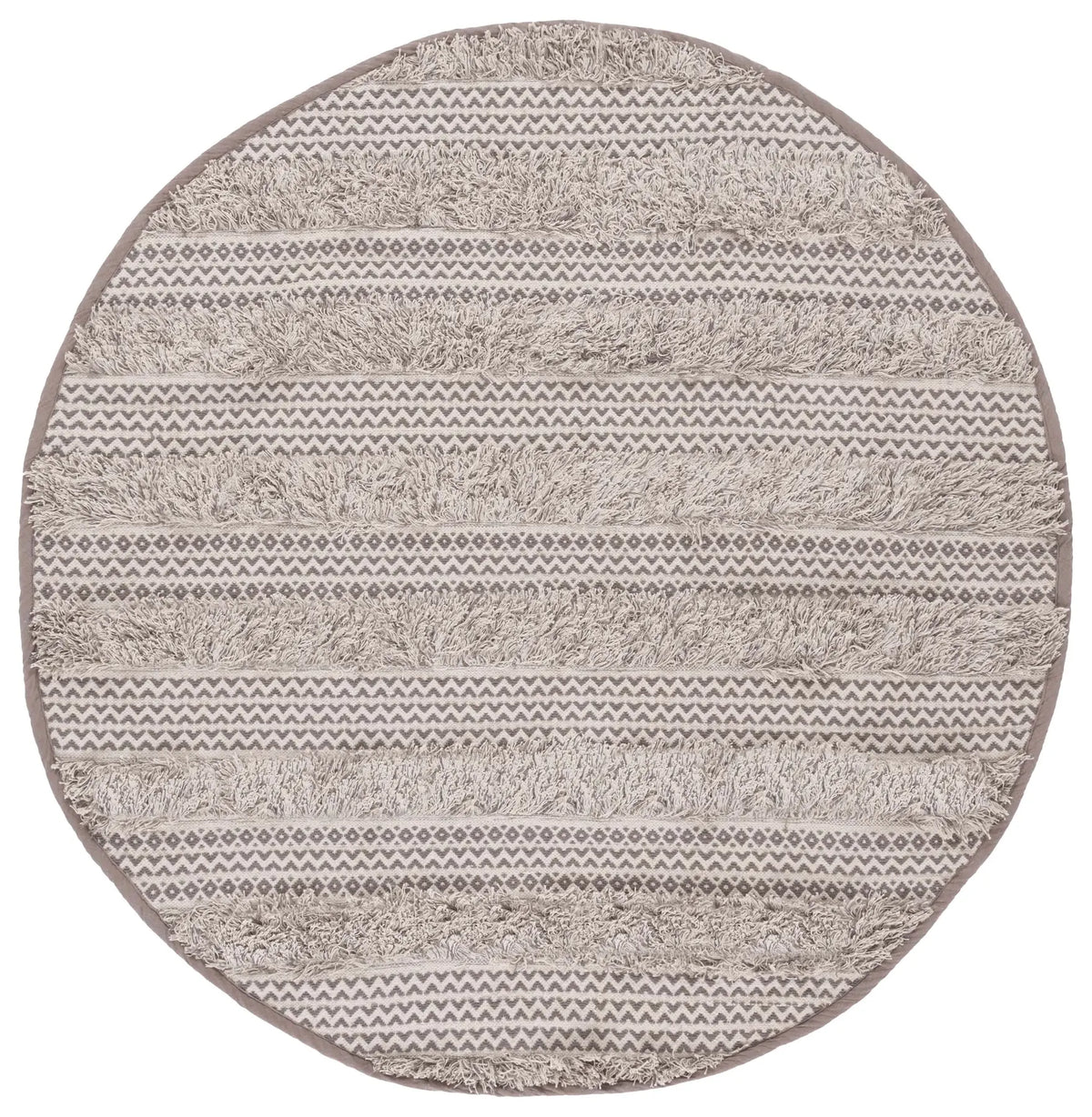 Safavieh Natura 6'-0" x 6'-0" Rug in Grey / Ivory