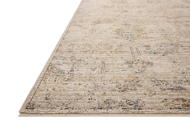 Loloi Milena MLE-07 Ivory / Granite Rug - rug corner