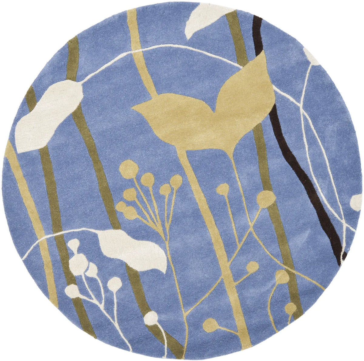 Safavieh Soho 6'-0" x 6'-0" Rug in Blue / Multi