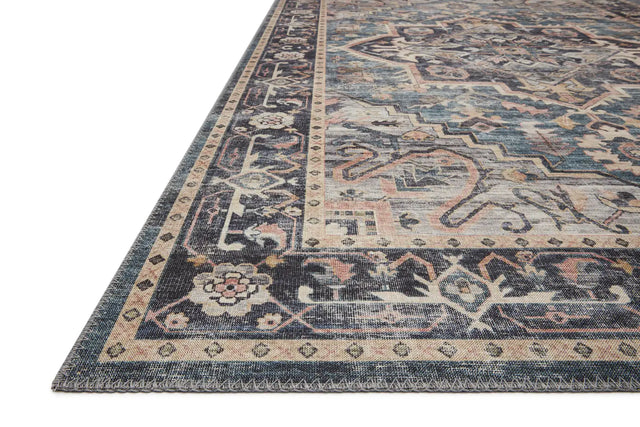 Loloi Hathaway Hth-01 Navy/Multi Rugs - rug corner