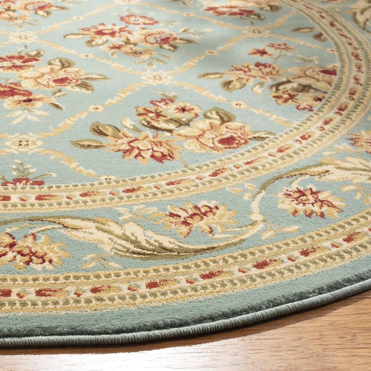 Safavieh Lyndhurst 5'-3" x 5'-3" Rug in Blue / Blue