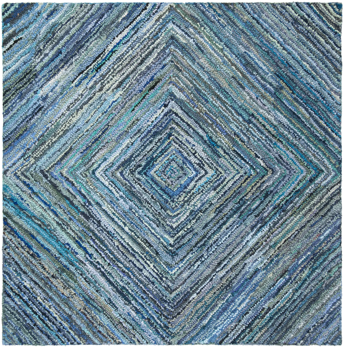 Safavieh Nantucket 6'-0" x 6'-0" Rug in Blue