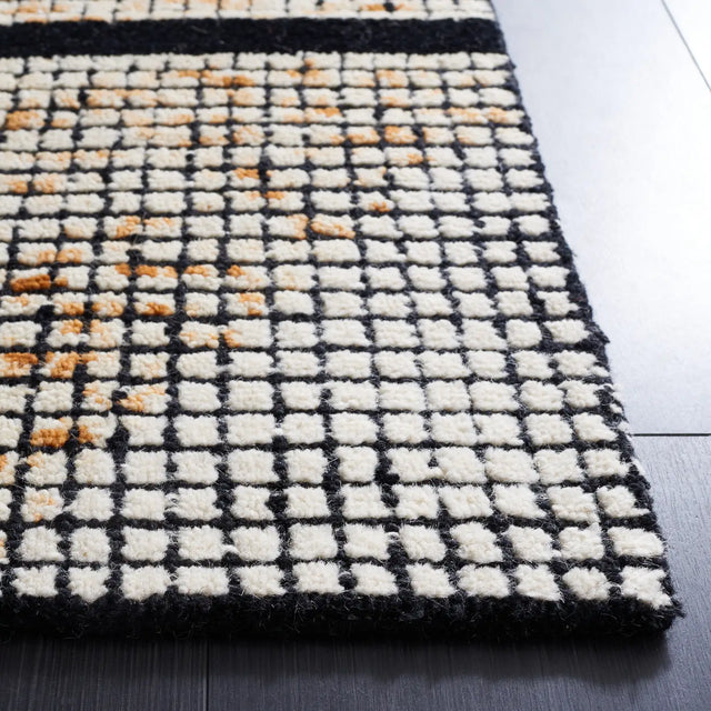Safavieh Abstract 4'-0" x 6'-0" Rug in Ivory / Gold