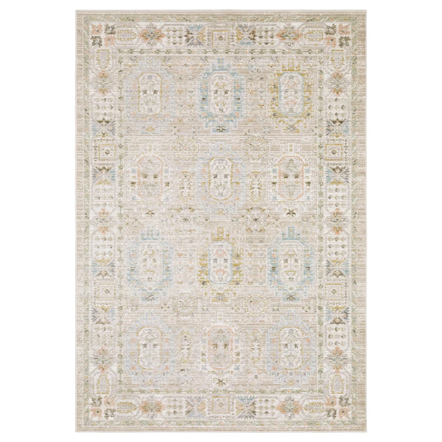 Oriental Weavers Sphinx Cavett CAV04 Blue Rugs - main flat