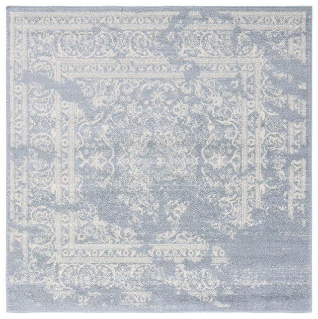 Safavieh Adirondack 6'-0" x 6'-0" Rug in Slate / Ivory