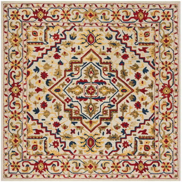 Safavieh Aspen 7'-0" x 7'-0" Rug in Ivory / Multi