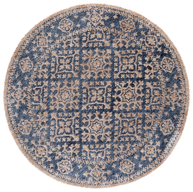 Safavieh Audrey 6'-0" x 6'-0" Rug in Blue / Beige