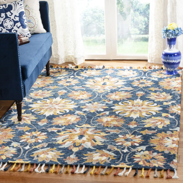 Safavieh Aspen 4'-0" x 6'-0" Rug in Navy / Multi