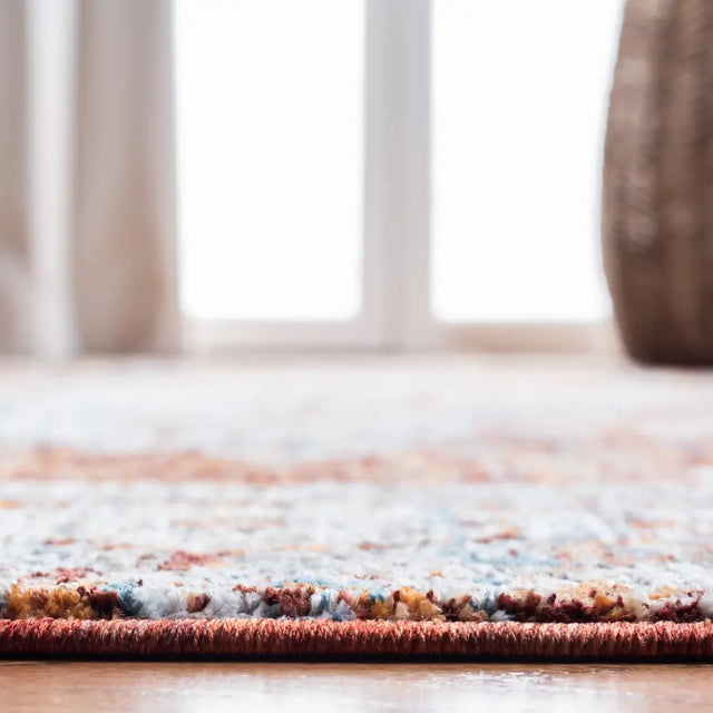 Safavieh Limitee 700 5'-0" x 8'-0" Rug in Beige / Rust