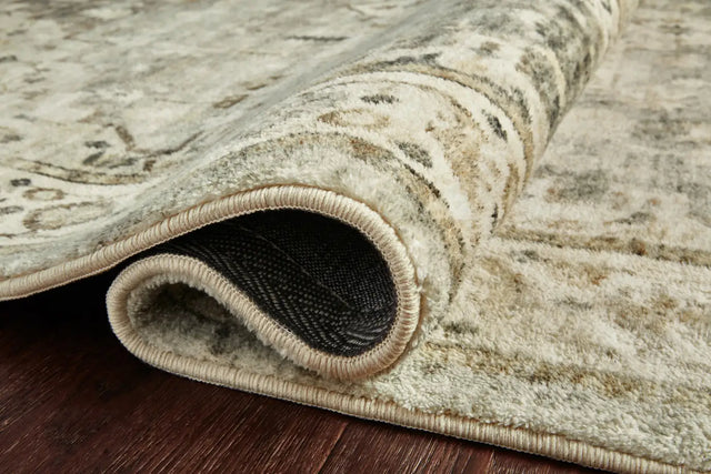 Loloi Rosette Ros-09 Sage/Beige Rugs - pile height