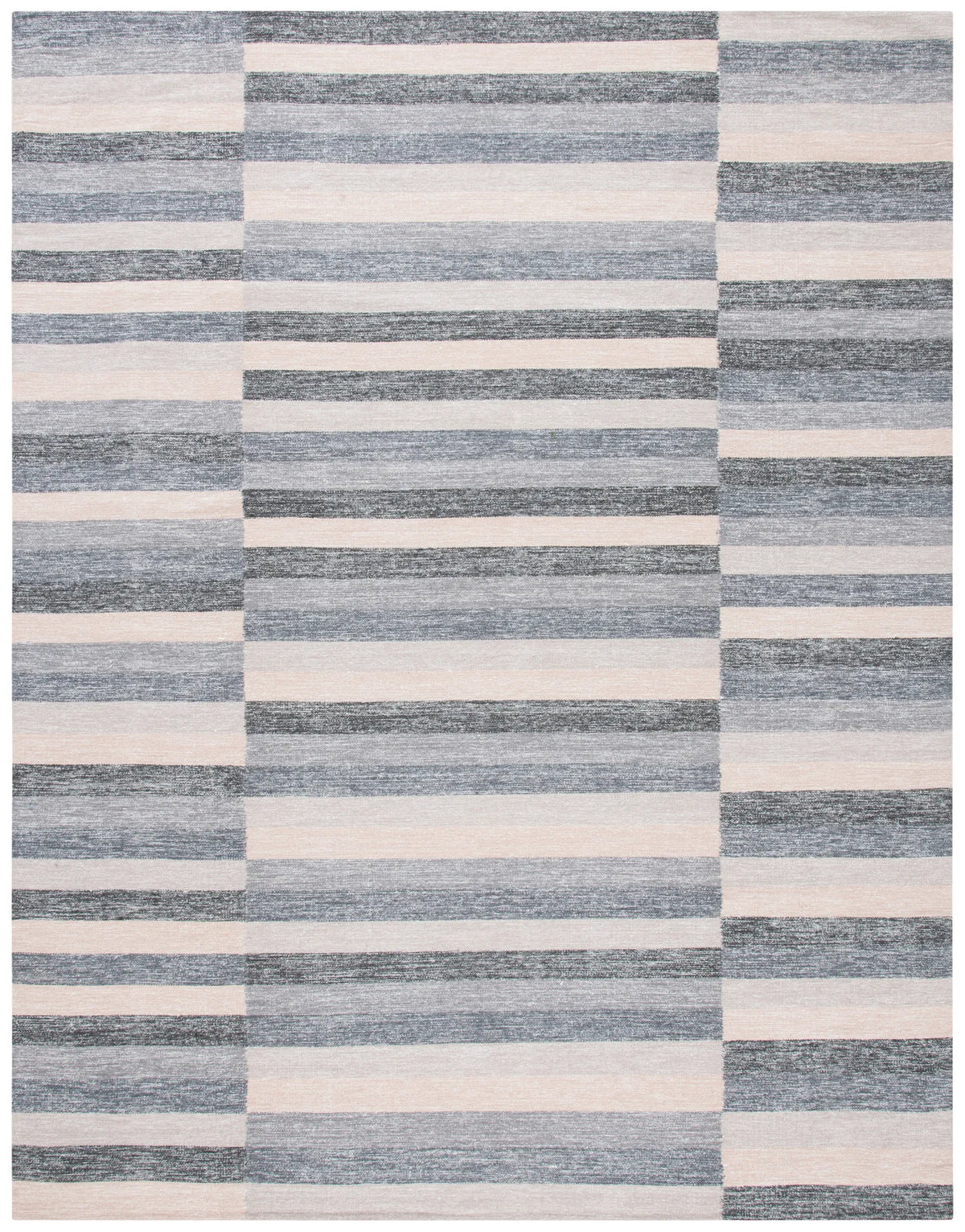 Safavieh Striped Kilim 8'-0" x 10'-0" Rug in Grey