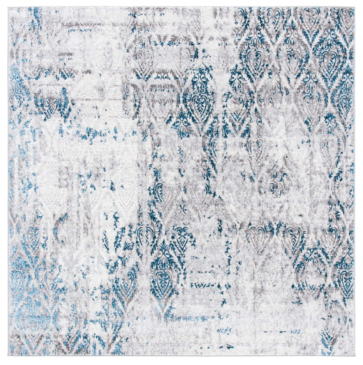 Safavieh Amelia 6'-7" x 6'-7" Rug in Grey / Blue