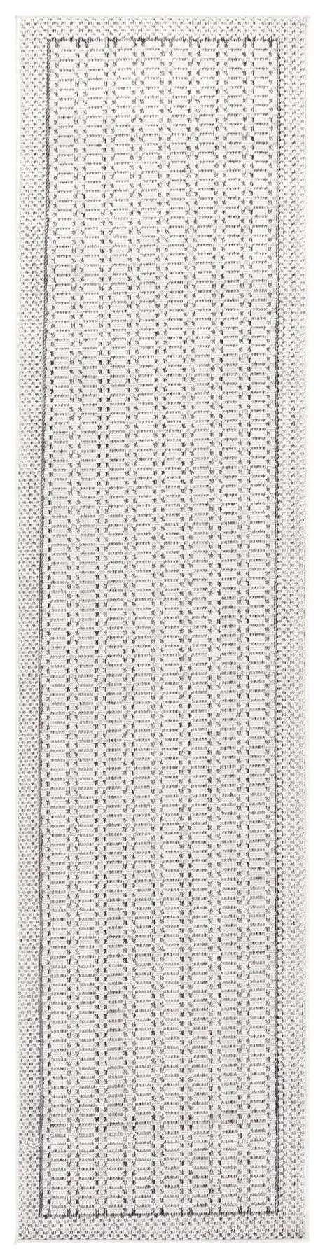 Safavieh Veranda 2'-2" x 9'-0" Rug in Ivory / Dark Grey