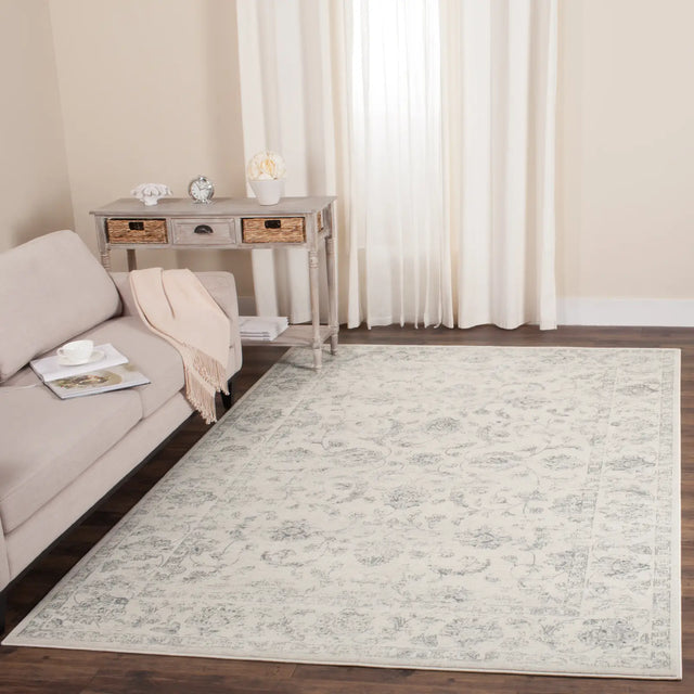 Safavieh Carnegie 5'-1" x 7'-6" Rug in Cream / Grey