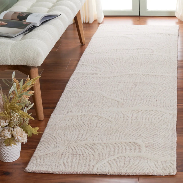 Safavieh Pine 2'-3" x 8'-0" Rug in Pink / Ivory