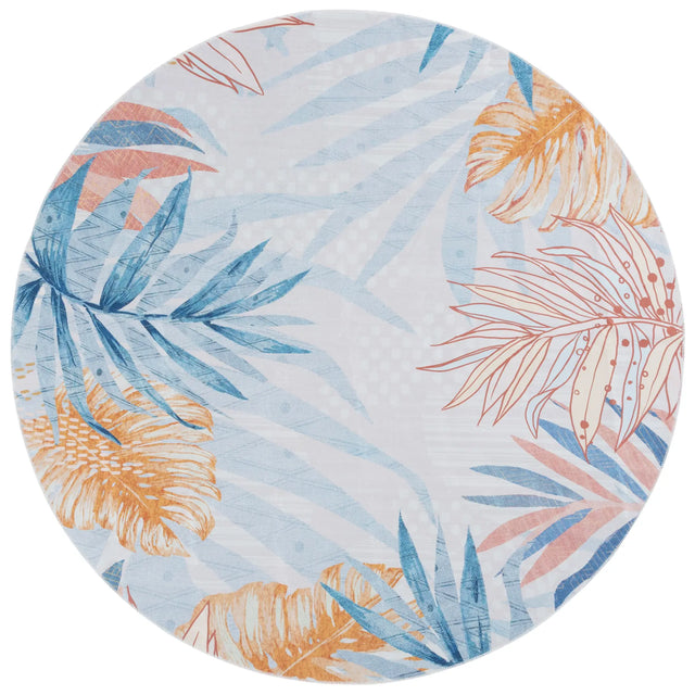Safavieh Malibu 6'-0" x 6'-0" Rug in Light Blue / Beige
