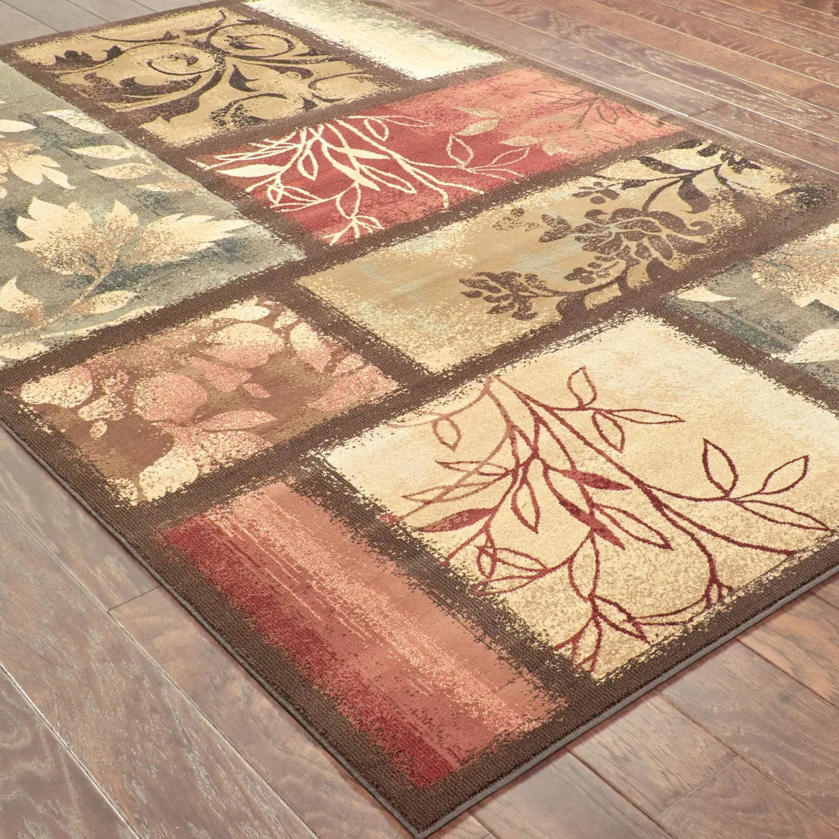 Oriental Weavers Sphinx Hudson 1699G Brown / Brown Rugs - angle detail