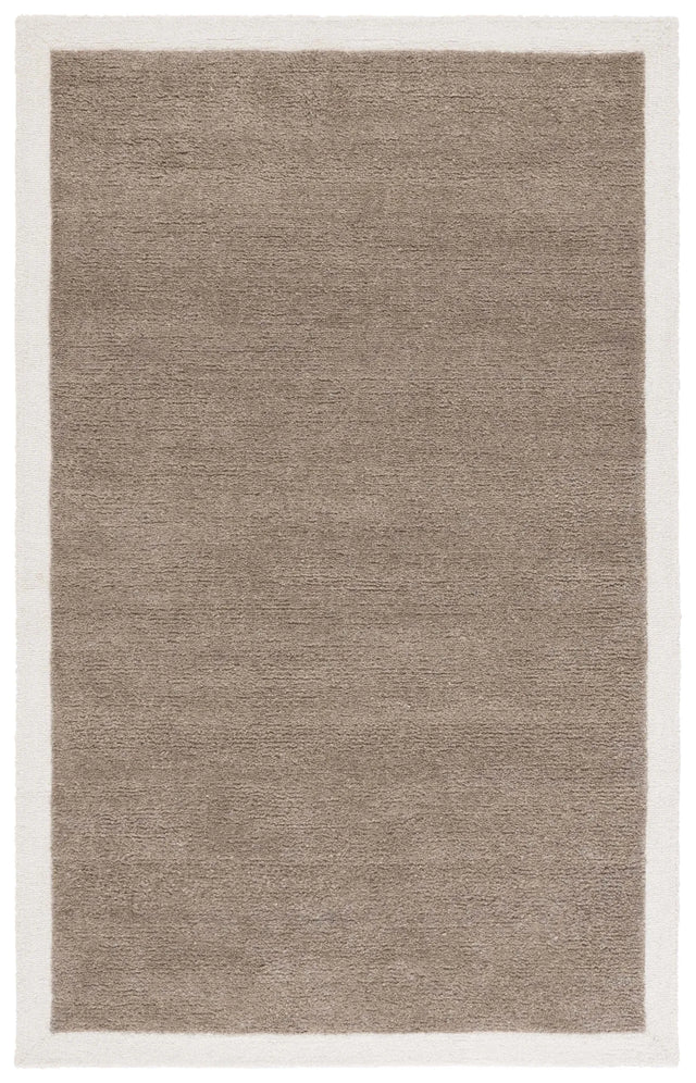 Safavieh Metro 4'-0" x 6'-0" Rug in Dark Beig / Ivory