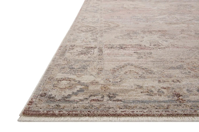 Loloi Lyra Lyr-01 Blush/Dove Rug - rug corner