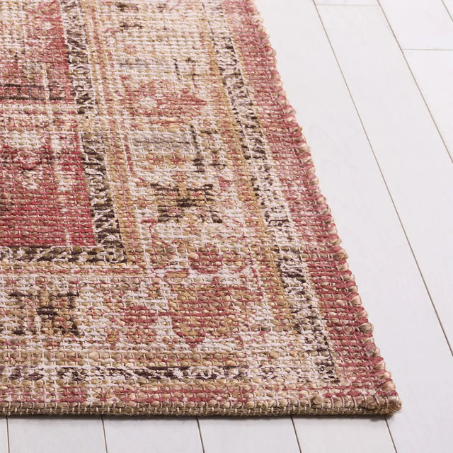 Safavieh Saffron 4'-0" x 6'-0" Rug in Ivory / Pink