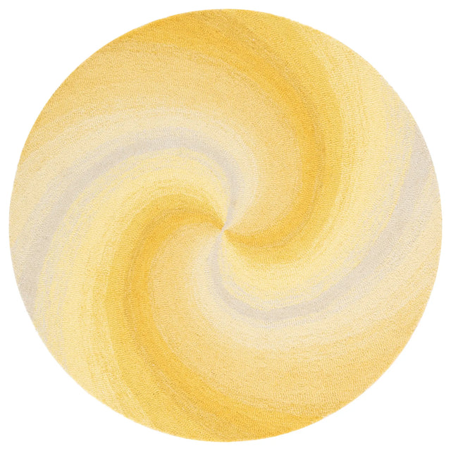 Safavieh Novelty 3'-0" x 3'-0" Rug in Gold / Grey