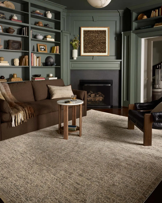 Loloi Newman NEW-01 Slate / Natural Rug - room scene 3