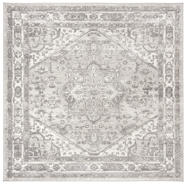 Safavieh Brentwood 6'-7" x 6'-7" Rug in Cream / Grey
