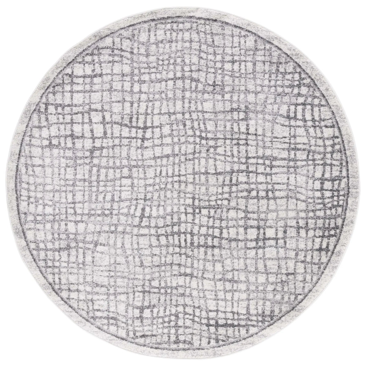 Safavieh Adirondack 6'-0" x 6'-0" Rug in Silver / Ivory