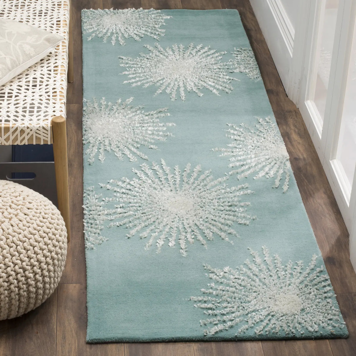 Safavieh Soho 2'-6" x 8'-0" Rug in Light Teal / Multi