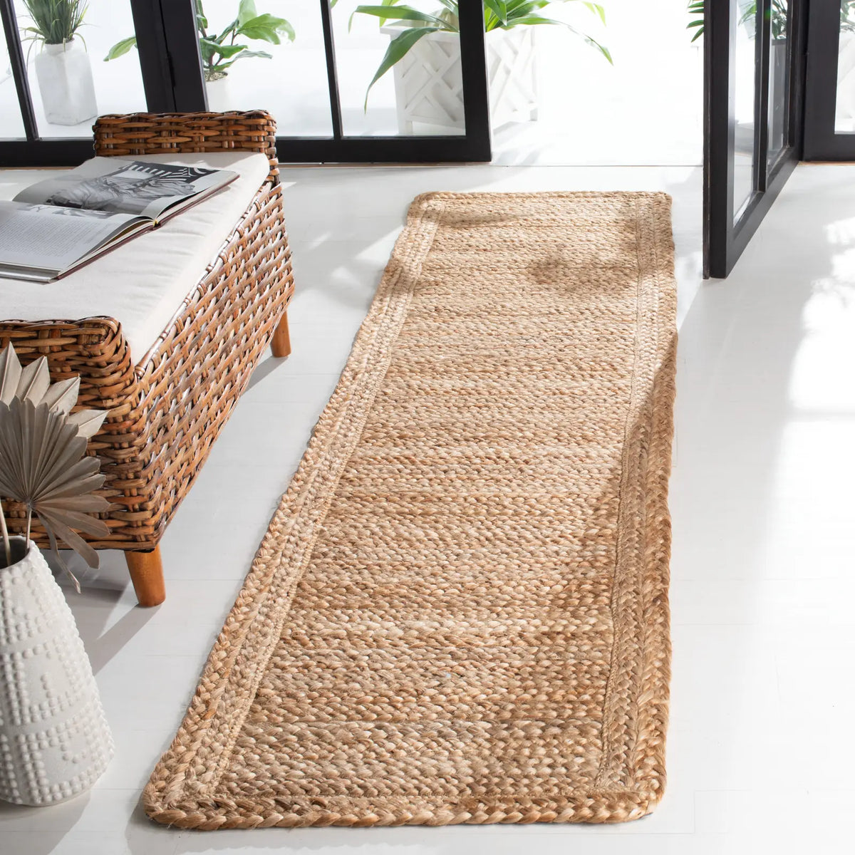 Safavieh Natural Fiber 2'-3" x 10'-0" Rug in Natural