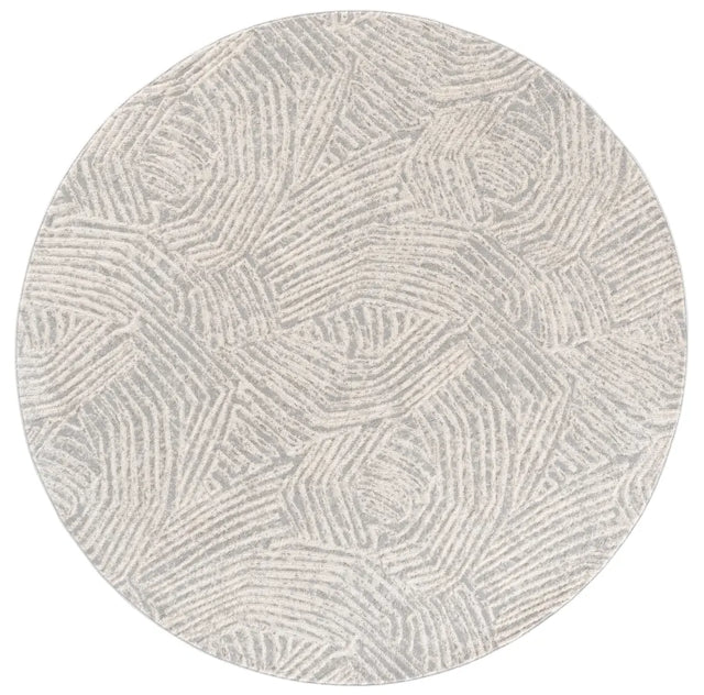 Safavieh Pearl 6'-7" x 6'-7" Rug in Grey / Ivory