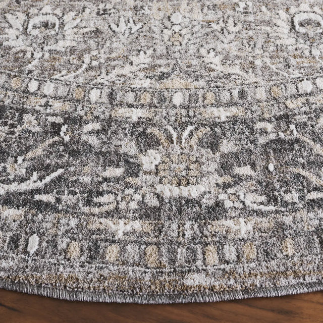 Safavieh Finley 6'-7" x 6'-7" Rug in Grey / Light Grey