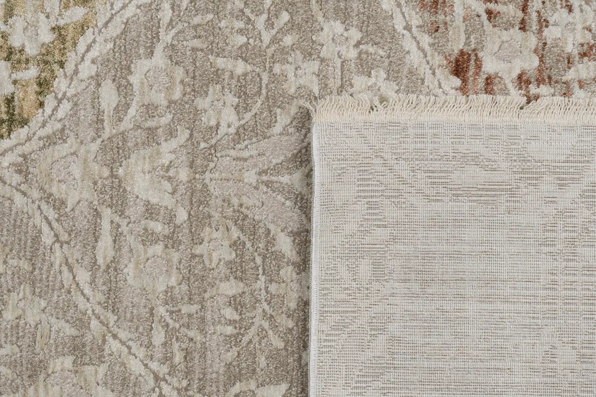 Dynamic Rugs Hudson 1452 Beige/Multi Rug - Corner